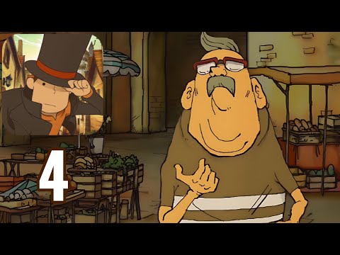Layton Curious Village in HD - Gameplay Walkthrough Part 4 - Chapter 3 The Missing Servant (Android)