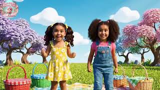 Bambi’s Four Little Forest Butterflies Go Flutter Flutter | Fun Kids Rhyme for Toddlers