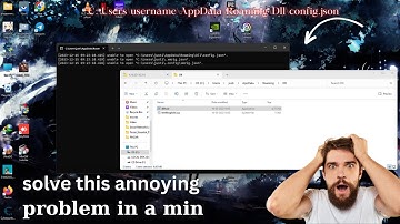 CMD popup problem solved |"C:\Users\username\AppData\Roaming\Dll\config.json"  |