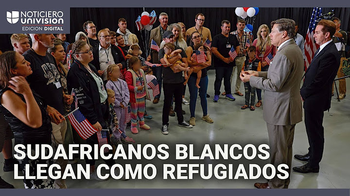 Crece polémica por llegada a EEUU de sudafricanos blancos a los que Trump dio asilo: te explicamos