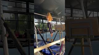 Trying GYMNASTICS BAR for the first time…