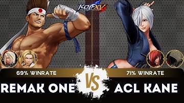 KOF XV ▰ REMAK ONE (Joe/Andy/Ash) 🆚 ACL KANE (Ángel/Iori/Kukri) 🎞️Replay Match - 12/25