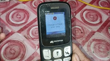 Micromax X381 Charge Voltage Over Limit Solution || All Keypad Phone Charger Voltage Over Solution✅