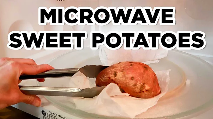 How to Microwave Sweet Potatoes | Perfect Every Time!