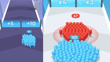 COUNT MASTERS - Gameplay Walkthrough (iOS,Android) New Levels 1-10