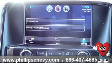 Phillips Chevrolet – 2015 Chevy Silverado – Text Messaging - Chicago Dealership New Car Sales