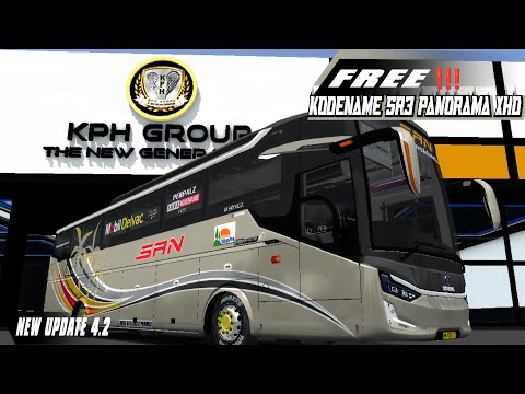 RILIS ‼️ KODENAME SR3 PANORAMA XHD TAHAP 1 || THIEN x KPH x NAJAKU || UPDATE BUSSID V 4.2