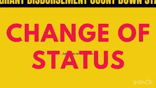 Disbursement Update Prepare Yourself. As From Next Week