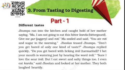 Class 5 EVS Ch-3 From Tasting to Digestion (Part-1) Hindi explanation