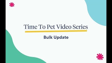 Bulk Update