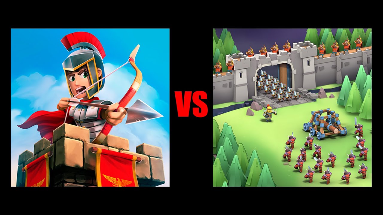 MAX Level in Grow Empire: Rome VS Game Of Warriors