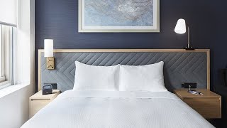 Club Quarters Hotel Times Square l Standard - Full Room Tour l New York l 4K