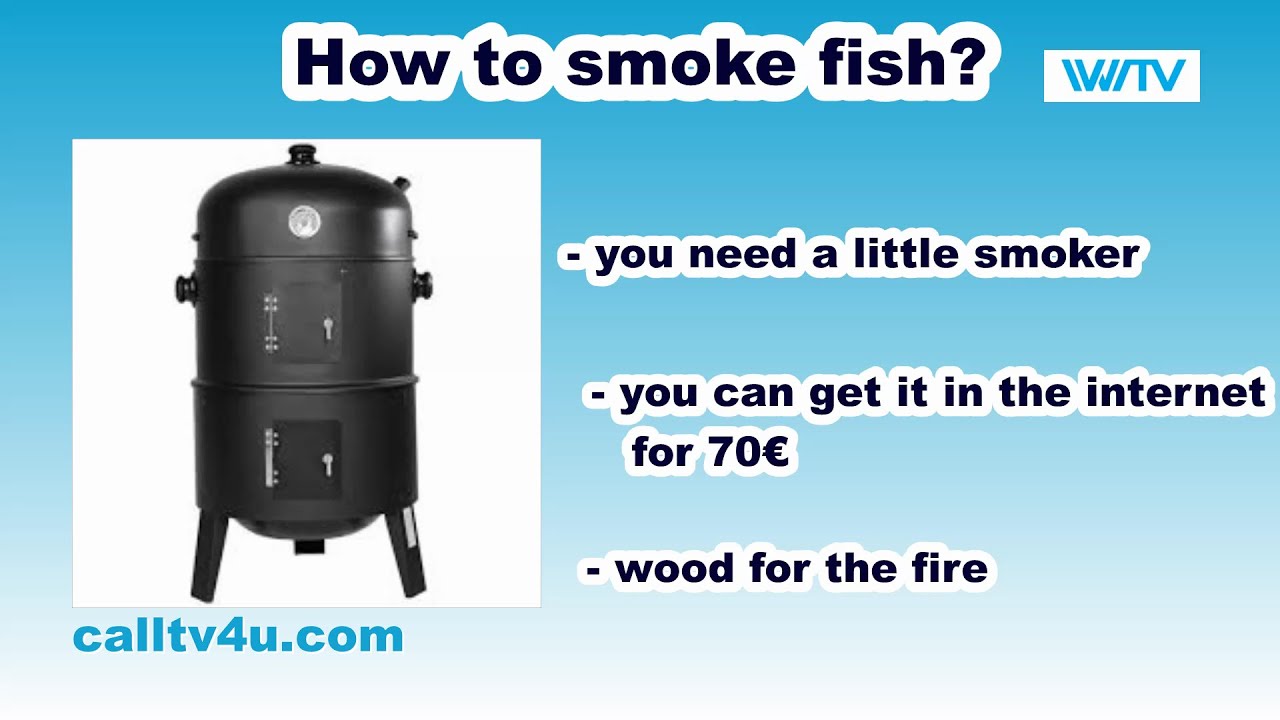 How to smoke Fish? YouTube