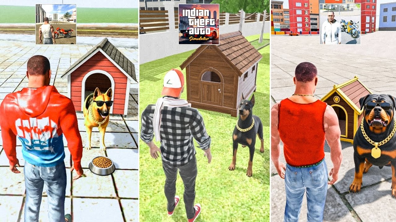 Dog Extreme Challenge In Indian GTA Games 🤯🤑