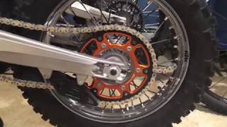 Dirtbike  How to cut and size your NEW dirt bike chain