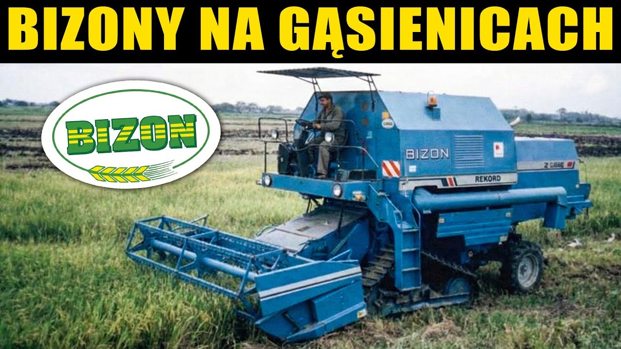 Bizon Rekord na gąsienicach i zbiór ryżu w Ekwadorze