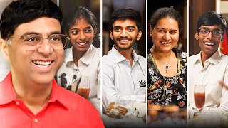 Vishy's Exclusive Dinner with Indian Candidates ft. Pragg, Gukesh, Vaishali, Humpy