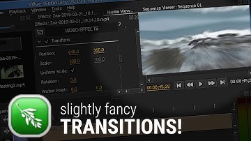 FANCY Transitions?! In My NEW Video Editor?! (Olive Video Editor 0.1.X ALPHA 2019)