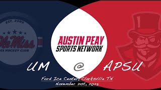 APSU Hockey Club - Ole Miss @ APSU - November 21st,  2025 7:10pm