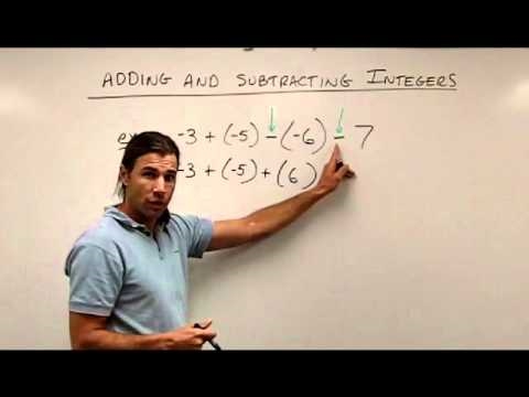 Adding and Subtracting Integers