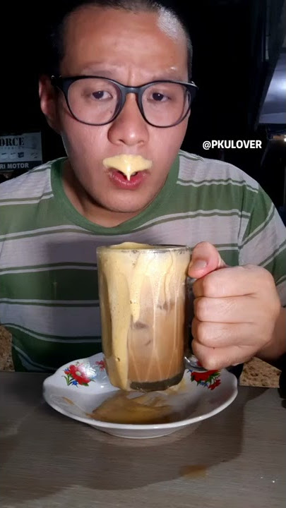 West Sumatra's Special Egg Tea