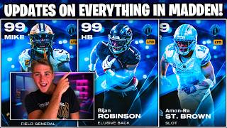 UPDATES ON EVERYTHING IN MADDEN 26! ETERNAL REVEALS! ROOKIE PREMIERE LEAKS, MUT REWIND + MORE!