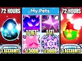 I Hatched 22,000,000+ Northpole & Aurora Eggs & GOT INSANE LUCK (Roblox)