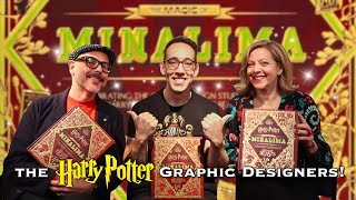 Interviewing the Wizarding World Graphic Designers | MinaLima at Harry Potter New York