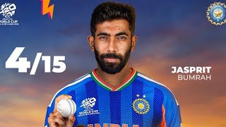 Jaspirt bumrah t20worldcup 2026 final wickets 🔥🔥