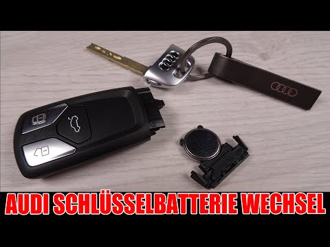 AUDI Q5 / SQ5 / A3 / A4 - SCHLÜSSELBATTERIE WECHSEL / 30 SEKUNDEN ANLEITUNG  