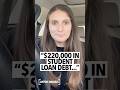 Woman says she has over $220,000 in student loans and should have went to community college first 🤔