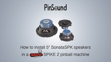 How to install 5" Speakers Kit on a Stern Spike 2 pinball machine