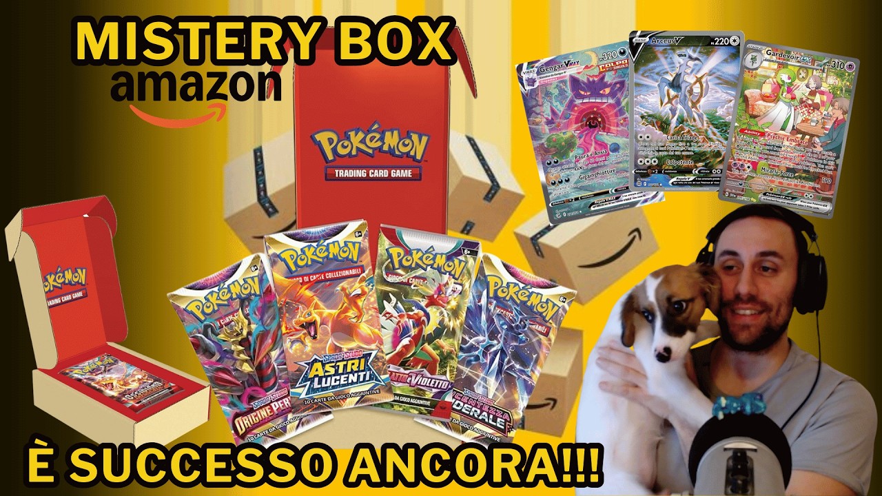 Ancora una volta MISTERY BOX AMAZON!! - Quanti pack di Spada e Scudo trovo?