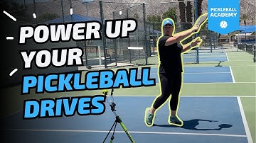(How To) Get More Power On Your Pickleball Drives