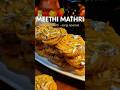 Sargi Special Meethi Mathri | Karva Chauth Sweet Recipe | Crispy &amp; Flaky Mathri by Chef Ayush Jindal