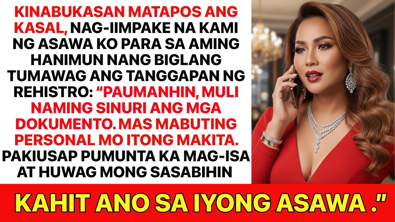 Masayang nag-iimpake ako para sa hanimun nang dumating ang tawag na iyon at nagpabago sa lahat…