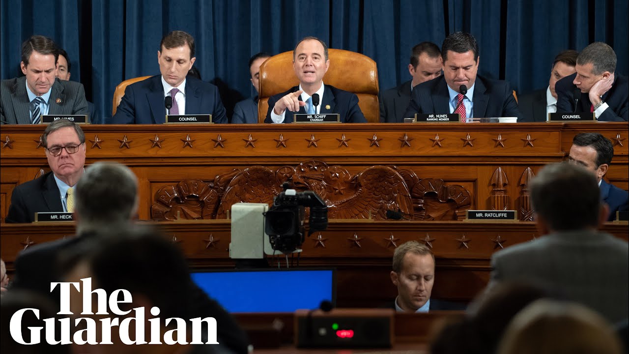 Trump impeachment inquiry: day one of public hearings – watch live ...