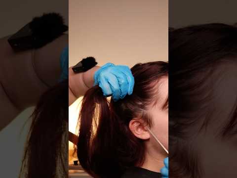 Real Person ASMR Scalp Check