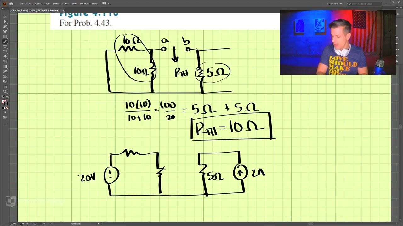 4 43 example problem fundamentals of electric circuits youtube