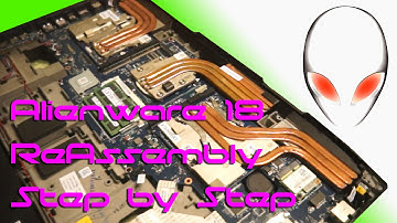 Alienware 18 Disassembly and Repaste! Step by Step Part 2