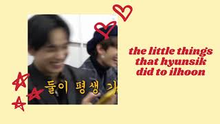 The Little Things That Hyun Did To Ilhoon