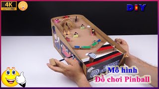 Mô hình trò chơi Pinball làm bằng bìa cứng – DIY – Góc Sáng Tạo screenshot 5