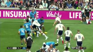 Highlights of Scotland's 48-7 victory over Italy at BT Murrayfield.