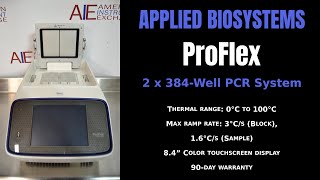 Applied Biosystems ProFlex 2 x 384-well PCR System (Item - 1978E DNA)
