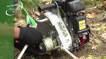 How to Use the PCW5000 Gas-Powered Winch