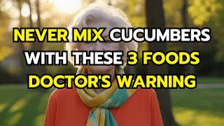 Seniors: Never Mix Cucumbers With These 3 Foods - Doctor's Warning | Senior Health Care