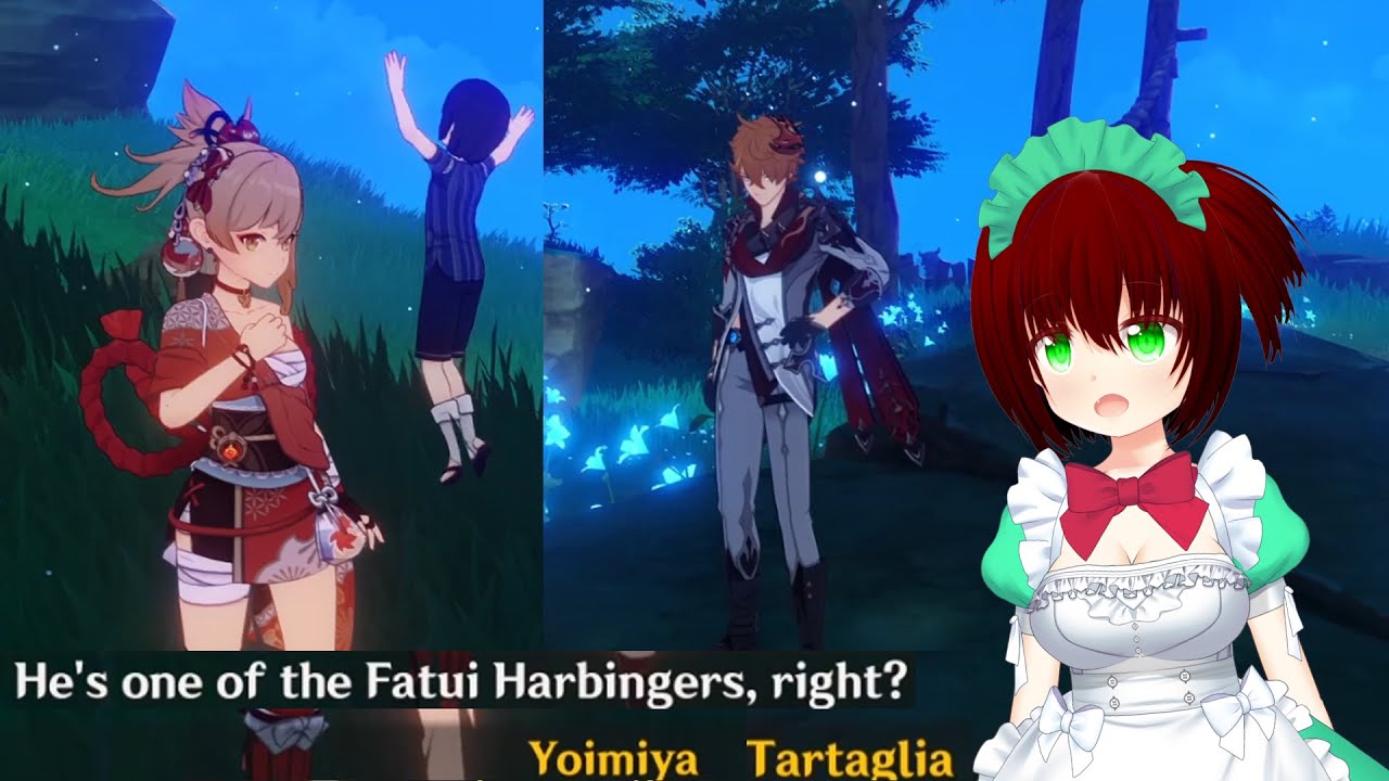 Childe and Yoimiya together? What is Tartaglia doing in Inazuma? hidden event Genshin Impact 3.2