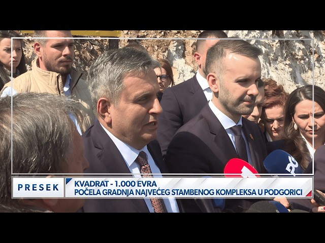 Podgorica dobija stambeni kompleks sa više od 20.000 stanova