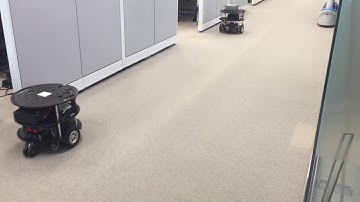 Fleet Management Demo with two Real Robots (2nd)