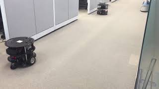 Fleet Management Demo with two Real Robots (2nd)